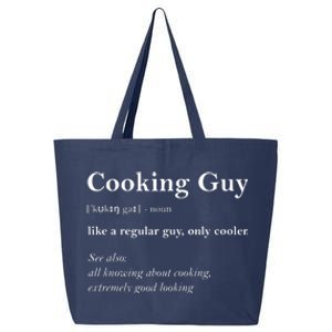 Cooking Guy Definition Funny Boy Cooking Gift Cook 25L Jumbo Tote