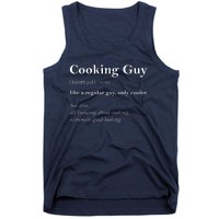 Cooking Guy Definition Funny Boy Cooking Gift Cook Tank Top