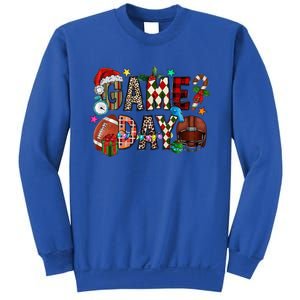 Christmas Game Day Football Lover Xmas Holiday Gift Sweatshirt