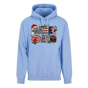 Christmas Game Day Football Lover Xmas Holiday Gift Unisex Surf Hoodie