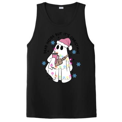 Cute Ghost Dead Inside But ItS Christmas Coffee Lovers Great Gift PosiCharge Competitor Tank