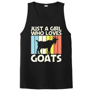 Cool Goat Design For Girl Women Goat Farmer Farming Lovers PosiCharge Competitor Tank