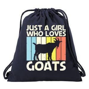 Cool Goat Design For Girl Women Goat Farmer Farming Lovers Drawstring Bag