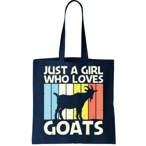 Cool Goat Design For Girl Women Goat Farmer Farming Lovers Tote Bag