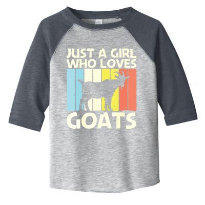 Cool Goat Design For Girl Women Goat Farmer Farming Lovers Toddler Fine Jersey T-Shirt