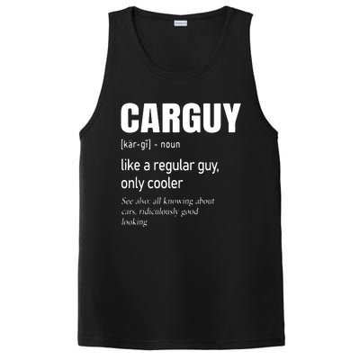 Car Guy Definition Mechanic Auto Racing Men PosiCharge Competitor Tank