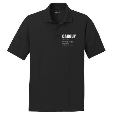 Car Guy Definition Mechanic Auto Racing Men PosiCharge RacerMesh Polo