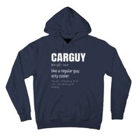 Car Guy Definition Mechanic Auto Racing Men Hoodie