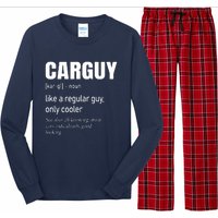 Car Guy Definition Mechanic Auto Racing Men Long Sleeve Pajama Set