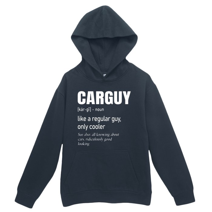 Car Guy Definition Mechanic Auto Racing Men Urban Pullover Hoodie