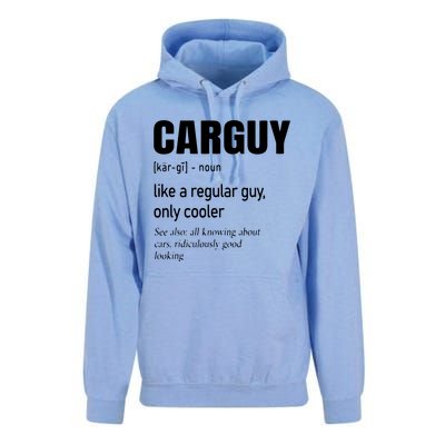 Car Guy Definition Mechanic Auto Racing Men Unisex Surf Hoodie