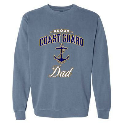 Coast Guard Dad Cute Gift Gift Garment-Dyed Sweatshirt