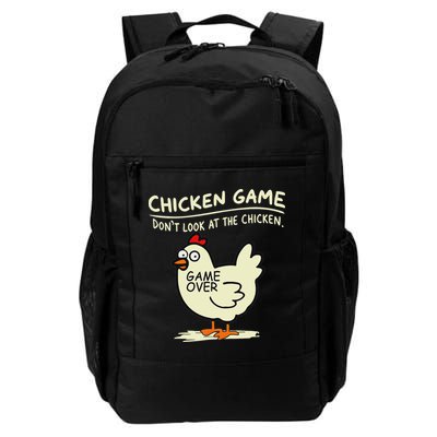 Chicken Game Don't Look At Chicken Daily Commute Backpack