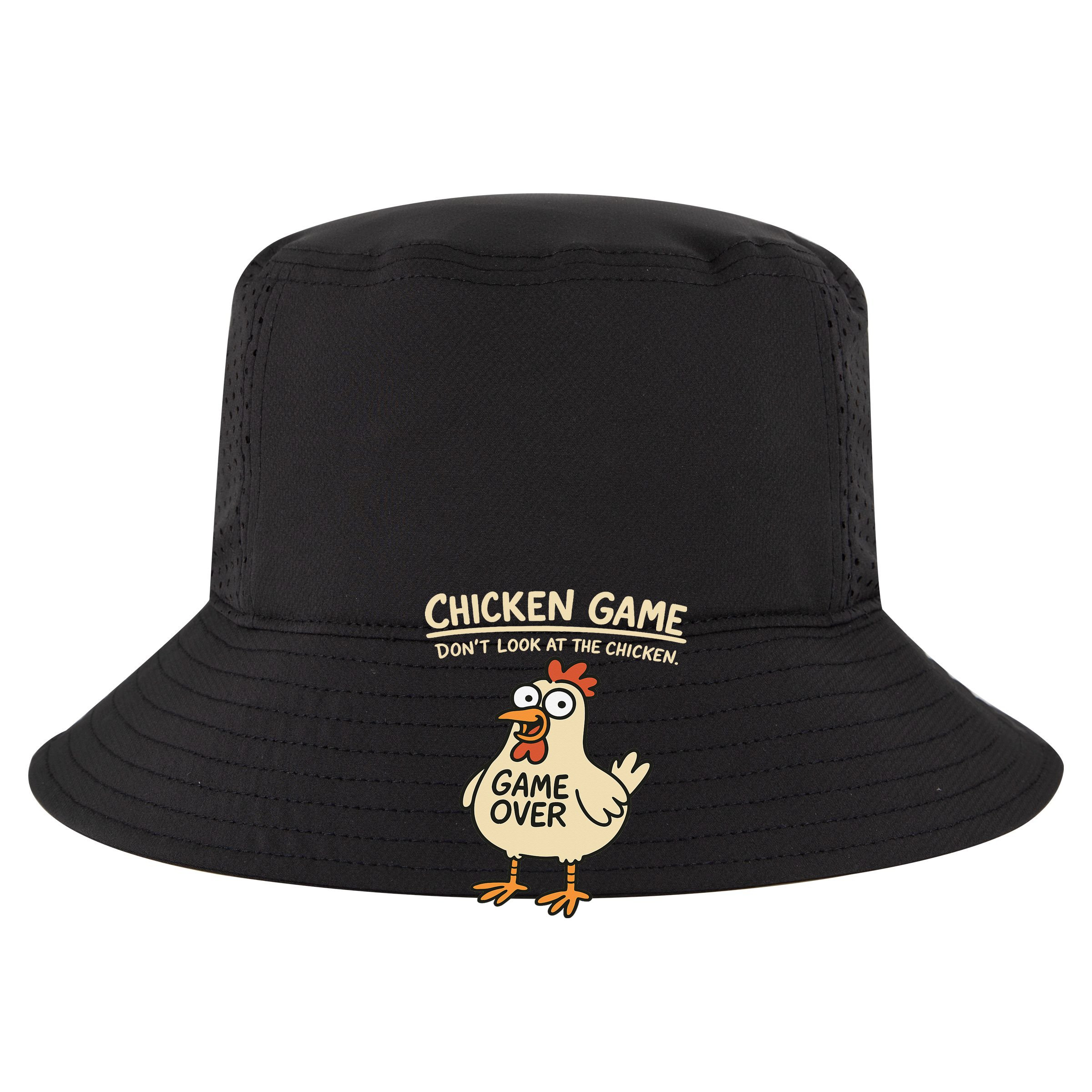 Chicken Game Dont Look At The Chicken Funny Chicken Sustainable Knit Beanie