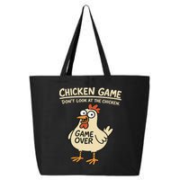 Chicken Game Dont Look At The Chicken Funny Chicken 25L Jumbo Tote