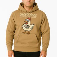 Chicken Game Dont Look At The Chicken Funny Chicken Hoodie