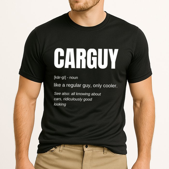 Car Guy Definition Cooling Performance Crew T-Shirt
