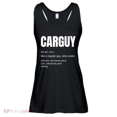 Car Guy Definition Ladies Essential Flowy Tank