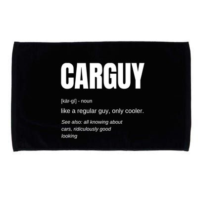 Car Guy Definition Microfiber Hand Towel