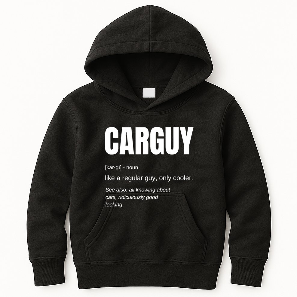 Car Guy Definition Kids Hoodie