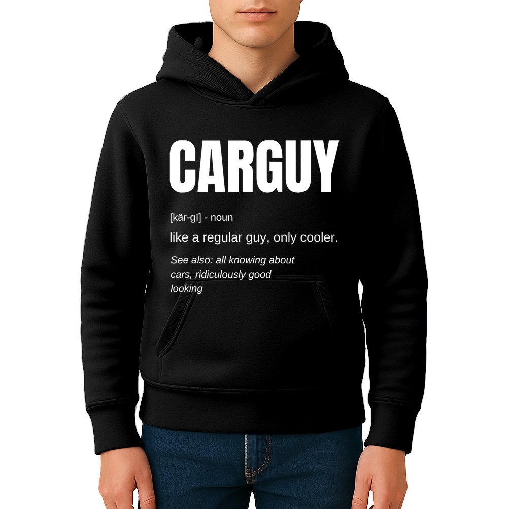 Car Guy Definition Kids Hoodie