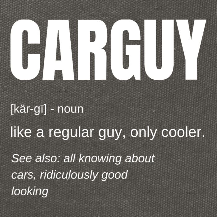 Car Guy Definition Cotton Canvas Backpack
