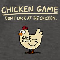 Chicken Game Don't Look At The Chicken Funny Chicken Vector Backpack
