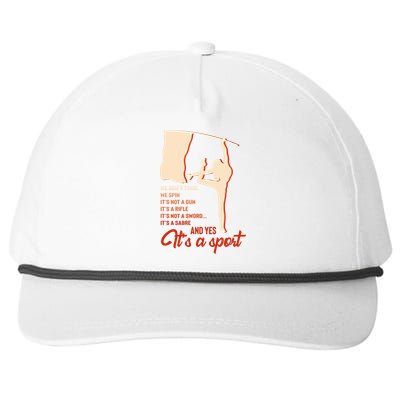 Color Guard Design Band Gift Marching Design Great Gift Snapback Five-Panel Rope Hat