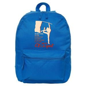 Color Guard Design Band Gift Marching Design Great Gift 16 in Basic Backpack