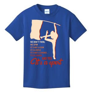 Color Guard Design Band Gift Marching Design Great Gift Kids T-Shirt