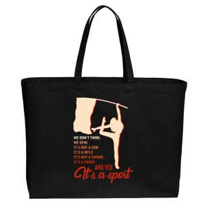 Color Guard Design Band Gift Marching Design Great Gift Cotton Canvas Jumbo Tote