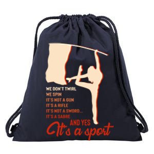 Color Guard Design Band Gift Marching Design Great Gift Drawstring Bag