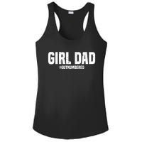 Cool Girl Dad For  Father Super Proud Dad Outnumbered Dad Ladies PosiCharge Competitor Racerback Tank