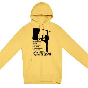 Color Guard Design Band Gift Marching Design Gift Premium Pullover Hoodie