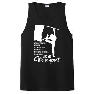 Color Guard Design Band Gift Marching Design Gift PosiCharge Competitor Tank