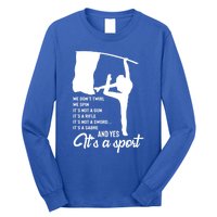 Color Guard Design Band Gift Marching Design Gift Long Sleeve Shirt