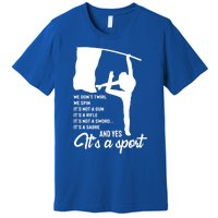 Color Guard Design Band Gift Marching Design Gift Premium T-Shirt