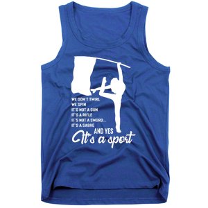 Color Guard Design Band Gift Marching Design Gift Tank Top