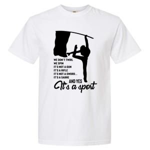 Color Guard Design Band Gift Marching Design Gift Garment-Dyed Heavyweight T-Shirt