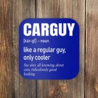 Car Guy Definition Mechanic And Auto Racing Cute Gift Coaster