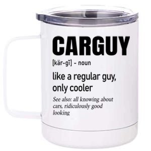 Car Guy Definition Mechanic And Auto Racing Cute Gift 12 oz Stainless Steel Tumbler Cup