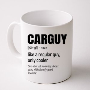 Car Guy Definition Mechanic And Auto Racing Cute Gift Coffee Mug