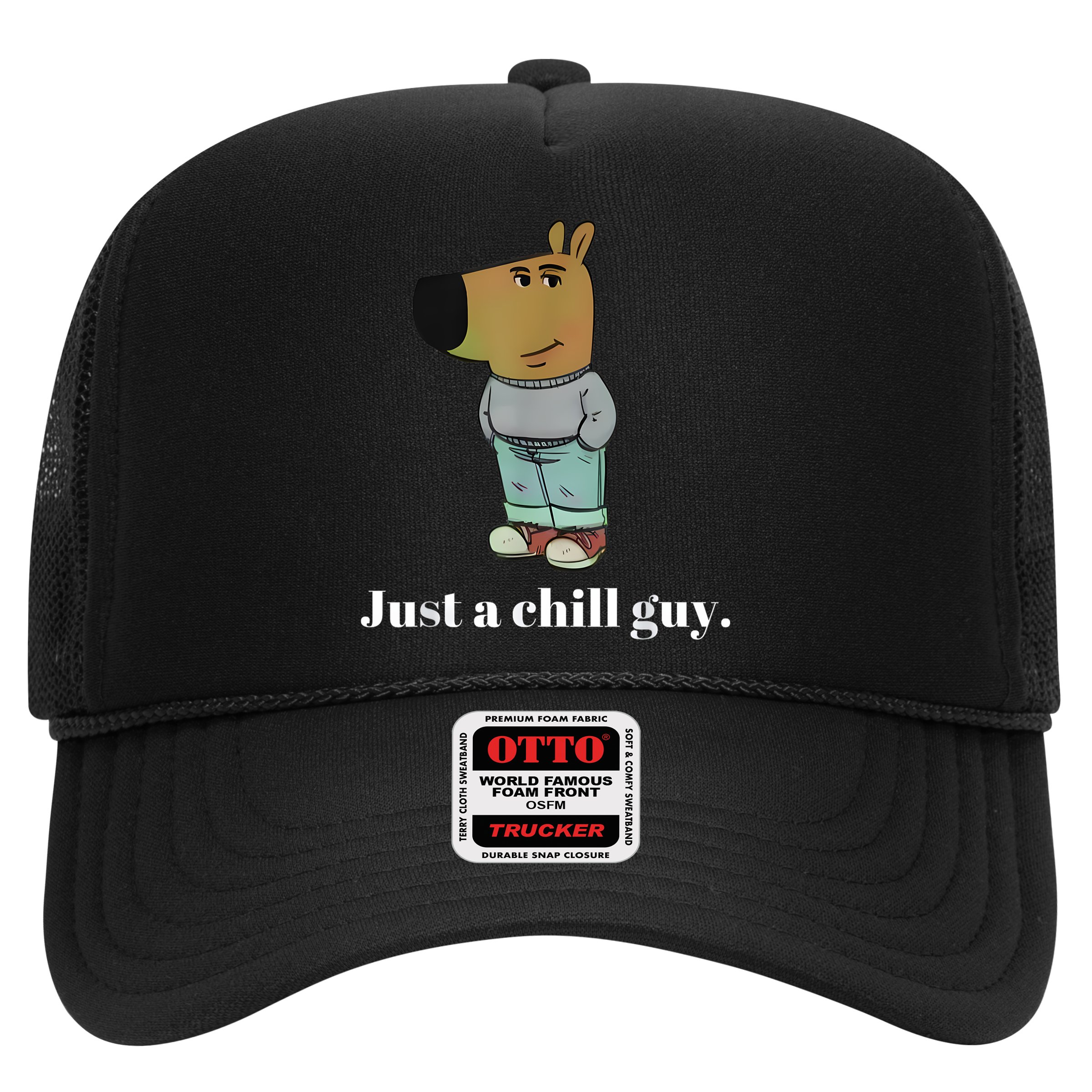 Chill Guy Dog Funny Chill Guy Meme Hat