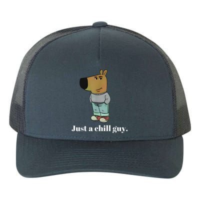 Chill Guy Dog Funny Chill Guy Meme Yupoong Adult 5-Panel Trucker Hat