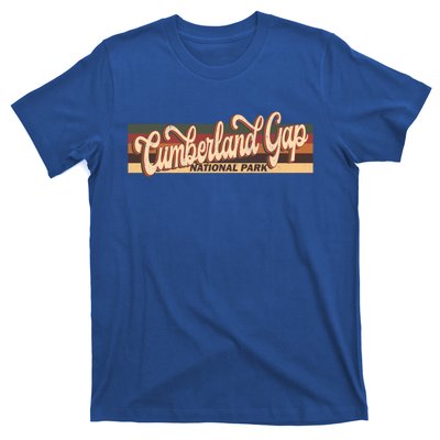 Cumberland Gap Derby Kentucky Us Beach Vintage Retro 70s 80s Gift T-Shirt