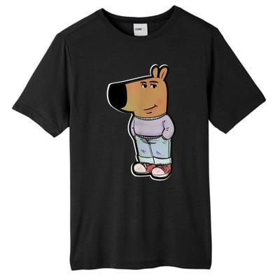 Chill Guy Dog Funny Chill Guy Meme Tall Fusion ChromaSoft Performance T-Shirt