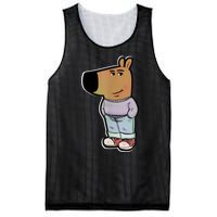 Chill Guy Dog Funny Chill Guy Meme Mesh Reversible Basketball Jersey Tank