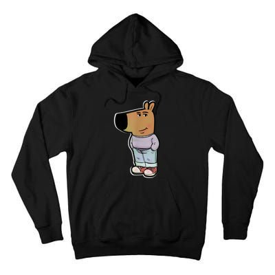 Chill Guy Dog Funny Chill Guy Meme Tall Hoodie