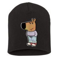 Chill Guy Dog Funny Chill Guy Meme Short Acrylic Beanie