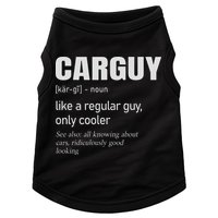 Car Guy Definition Mechanic & Auto Racing Doggie Tank